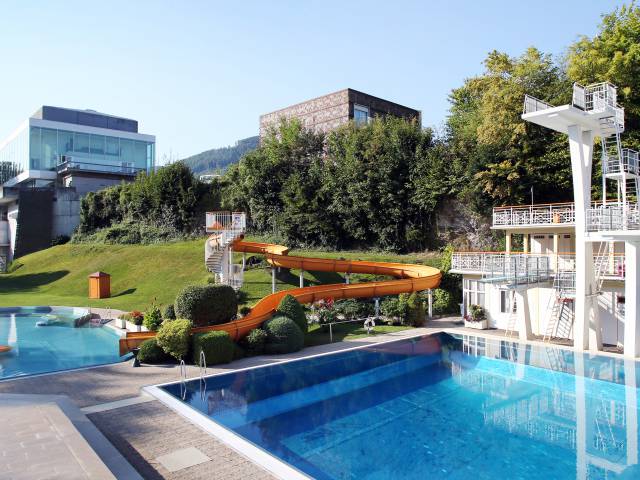 outdoor swimming area