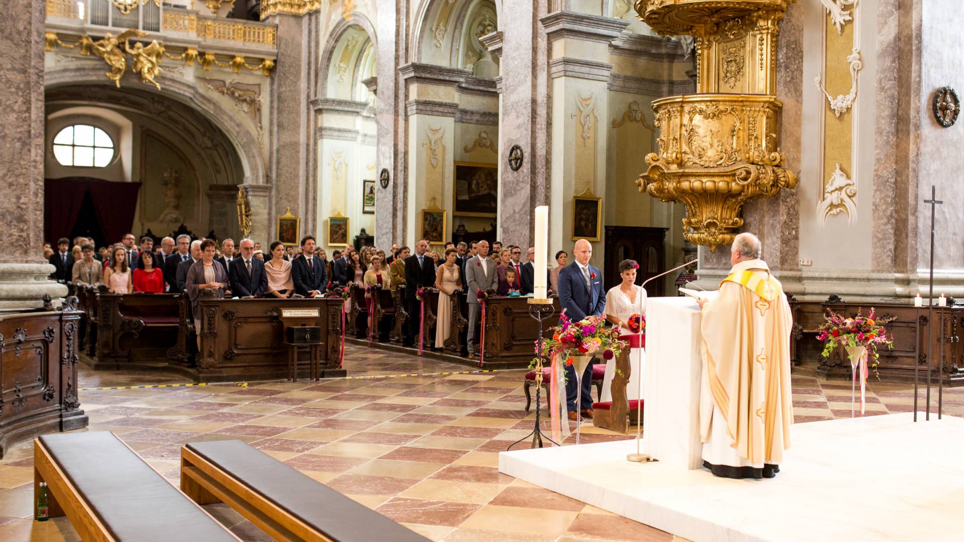 Hochzeit in der Basilika Sonntagberg
