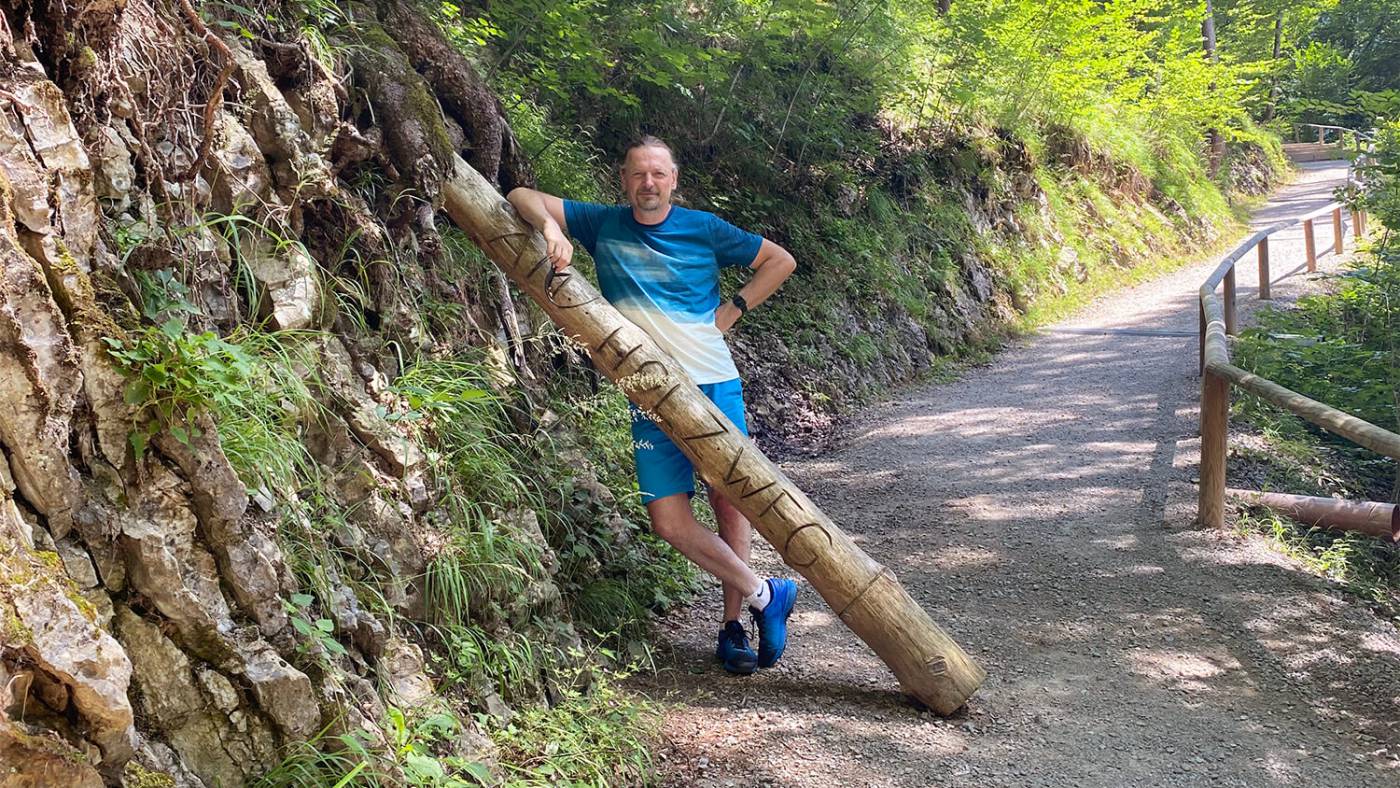 Auf dem Holzweg im Mendlingtal