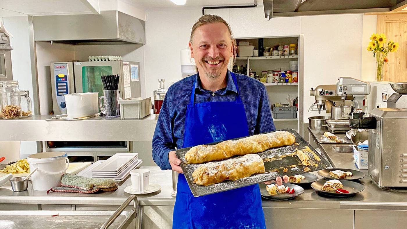 Mein erster Apfelstrudel