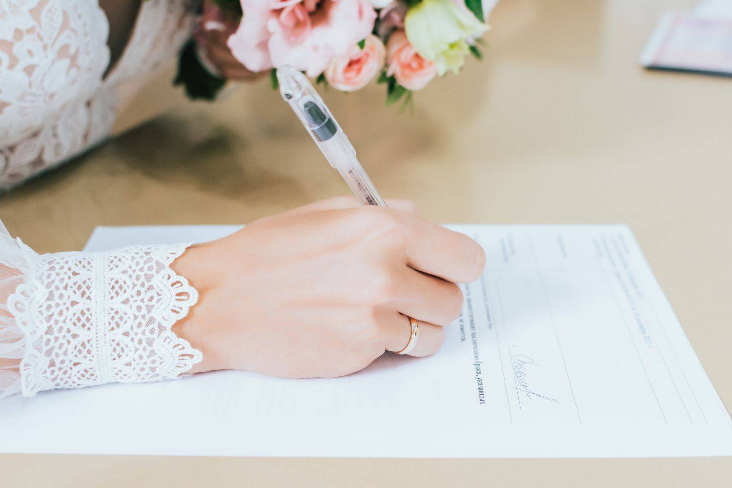 Standesamtliche Trauung