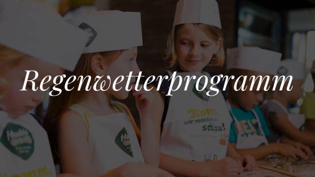 Regenwetterprogramm