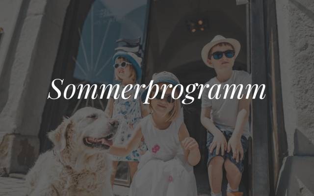 Sommer Programm