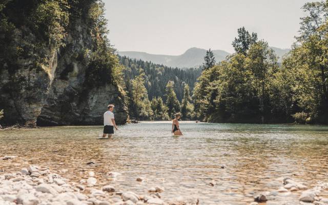 Die schönsten Badeplätze an der Ybbs
