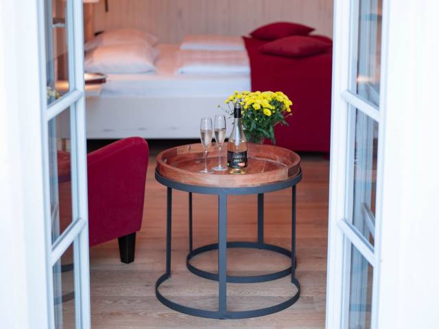 suite in the historical castle