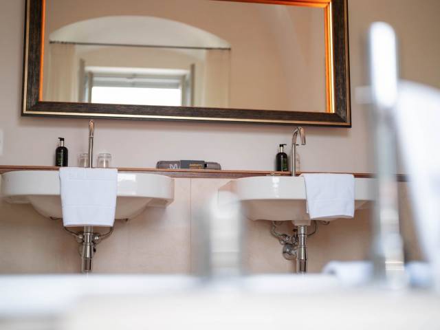 bathroom in the suite