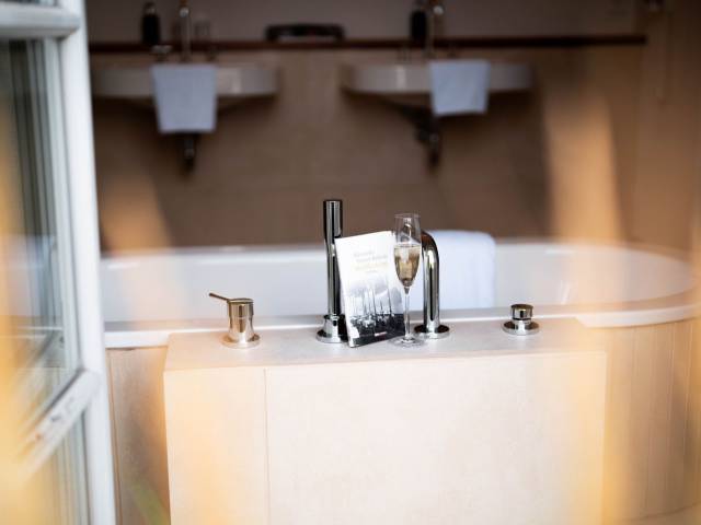 bathroom in the suite