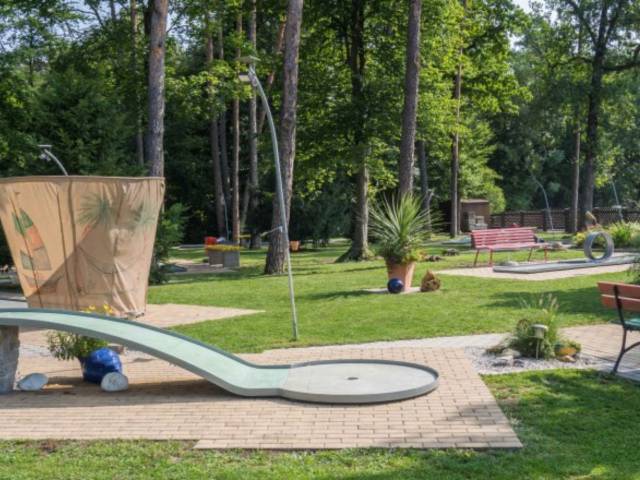 Minigolf Hausmening
