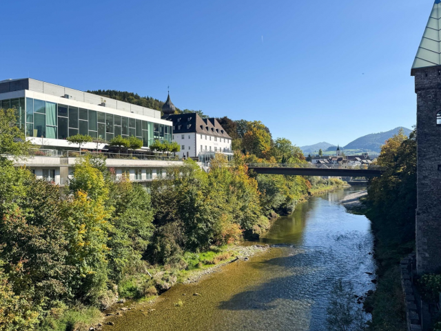 Schlosshotel im Herbst