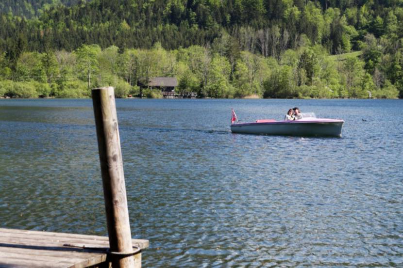 Bootfahren am Lunzer See