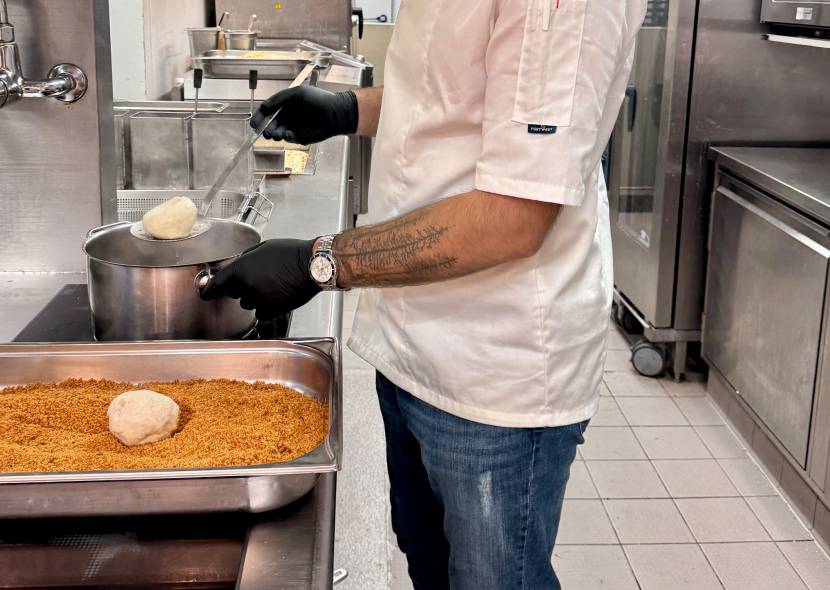 hausgemachte Bio-Marillenknödel