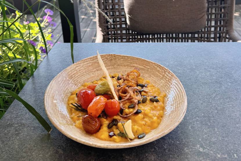 Kürbisrisotto