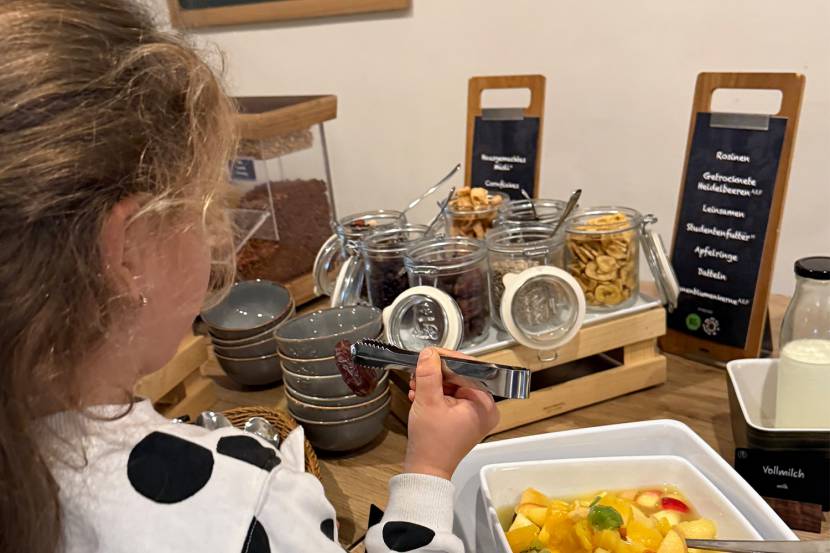 Frühstücksbuffet Kindern