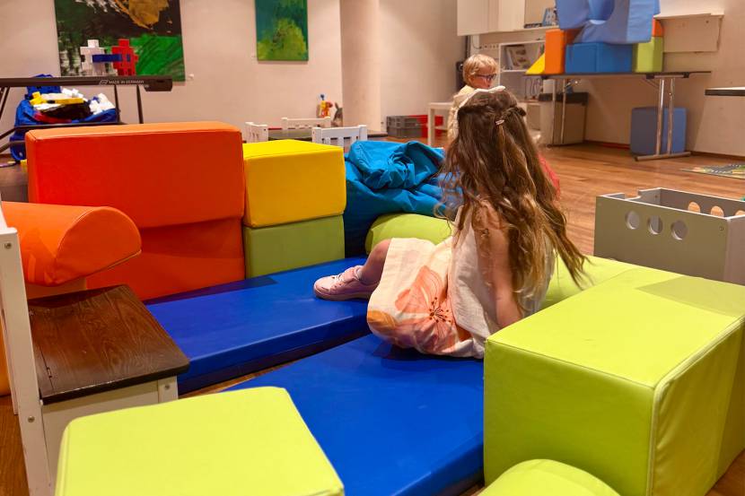 Spielezimmer im Schloss an der Eisenstrasse