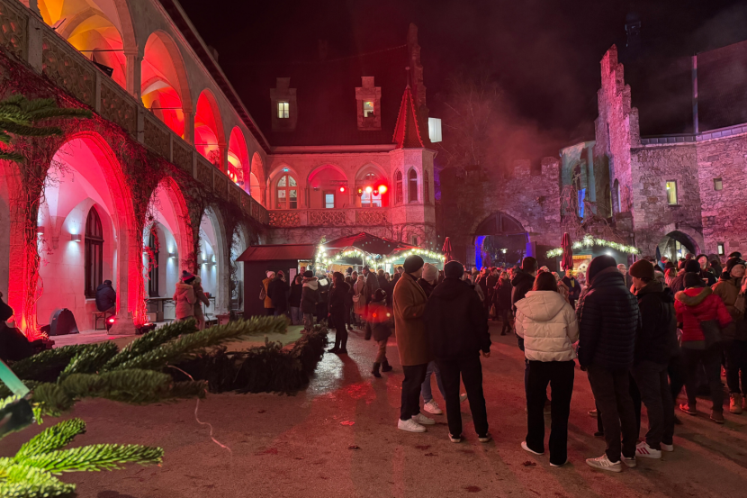 Flammende Lichterweihnacht