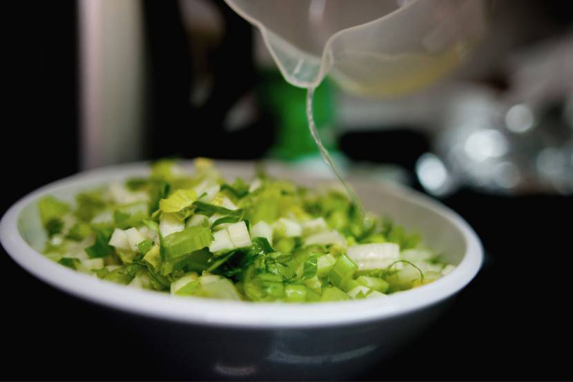 Apfel Sellerie Salat