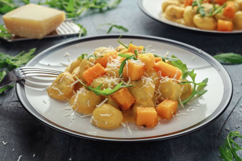 Gnocchi mit Kürbisse