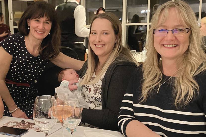 Christiane Scheiblauer, Sandra Halbartschlager, Maria Schuett