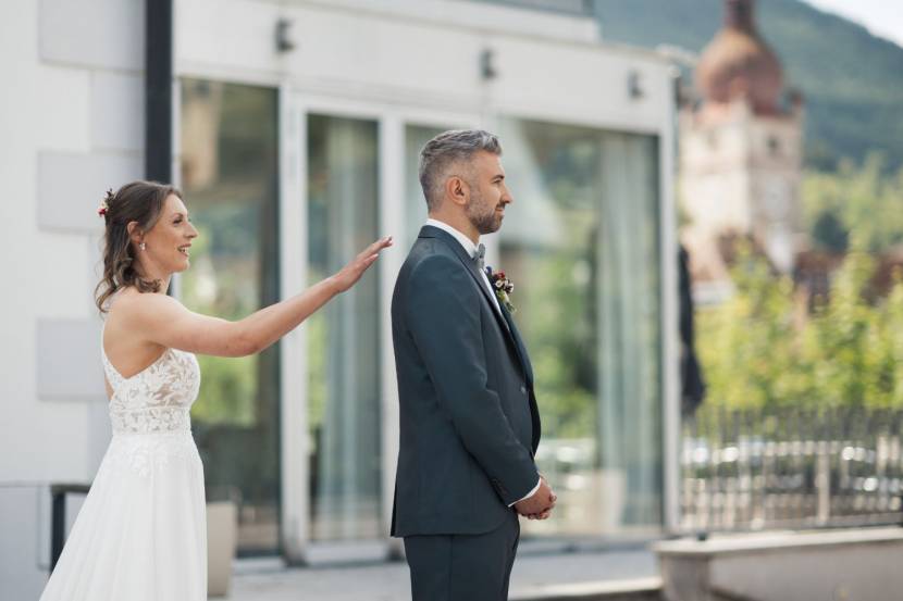 First Look Shooting vor dem Schloss an der Eisenstrasse