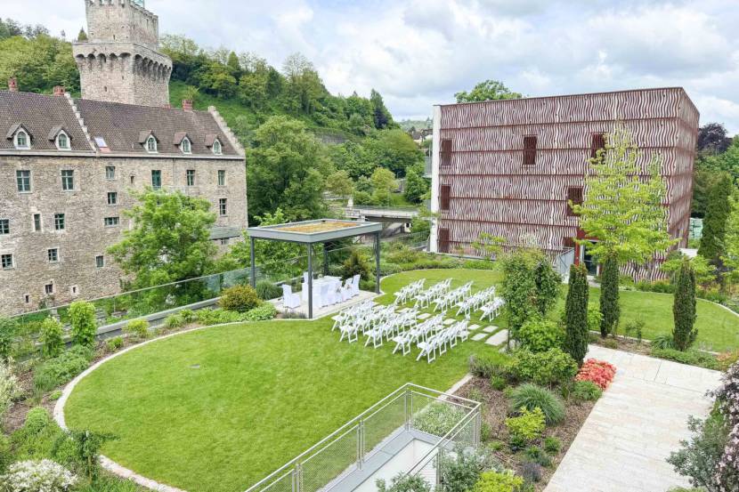 Hochzeitsgarten im Schloss an der Eisentrasse