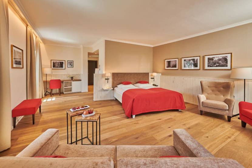 Schlosszimmer im schloss an der eisenstrasse