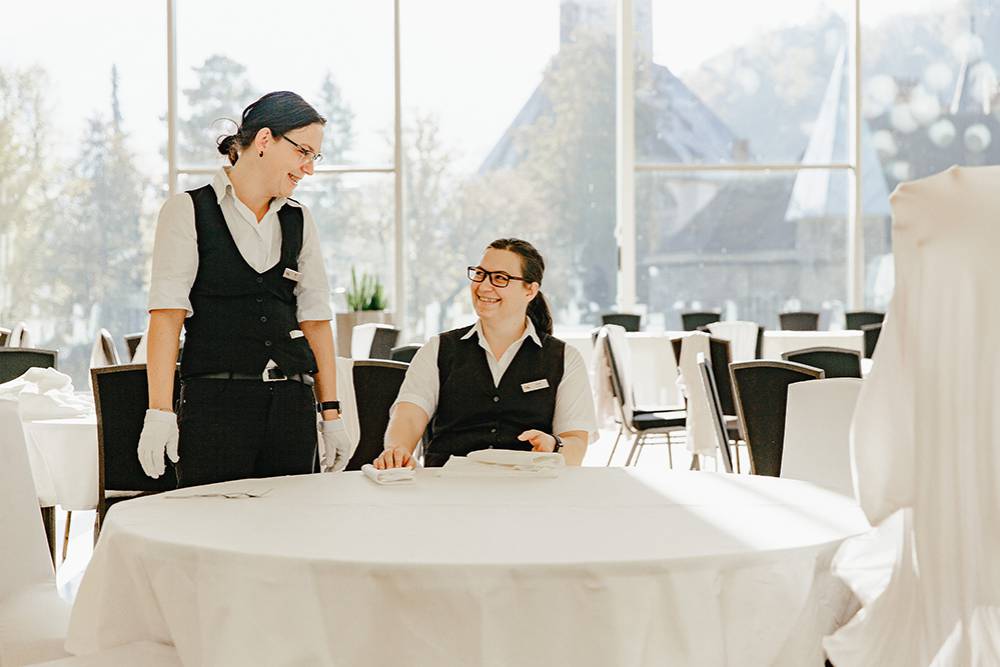 Service im Hotel Das Schloss an der Eisenstrasse