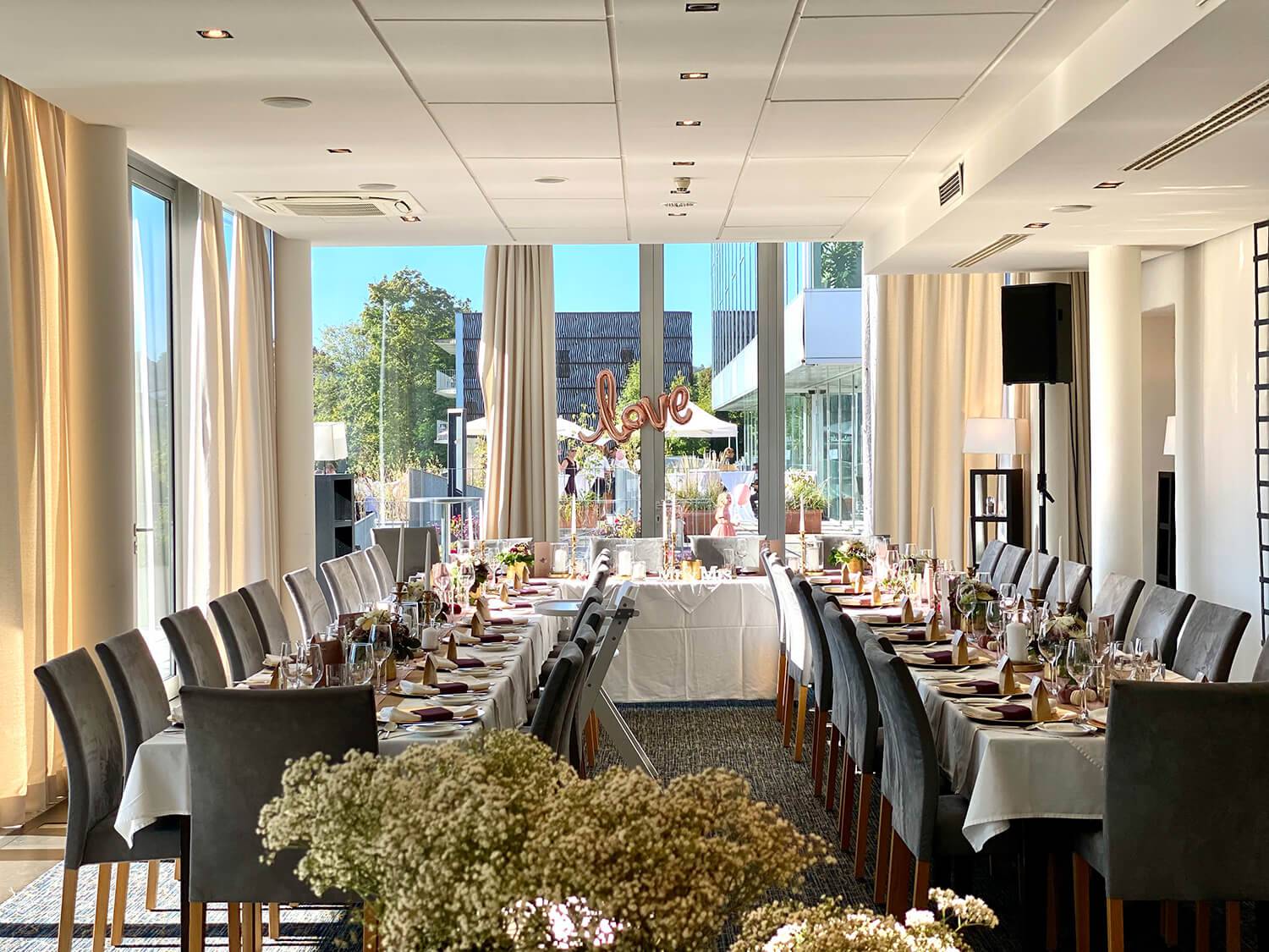 Hochzeit im Restaurant
