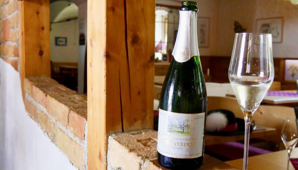 Birnenschaumwein aus der Champagner-Bratbirne