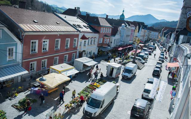 Der Wochen- und Genussmarkt in Waidhofen 