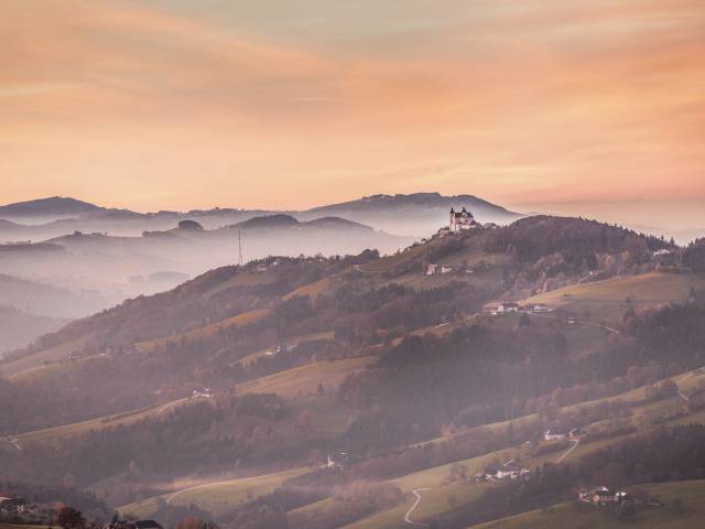 Die Basilika Sonntagberg mit traumhaften Ausblick aufs Mostviertel