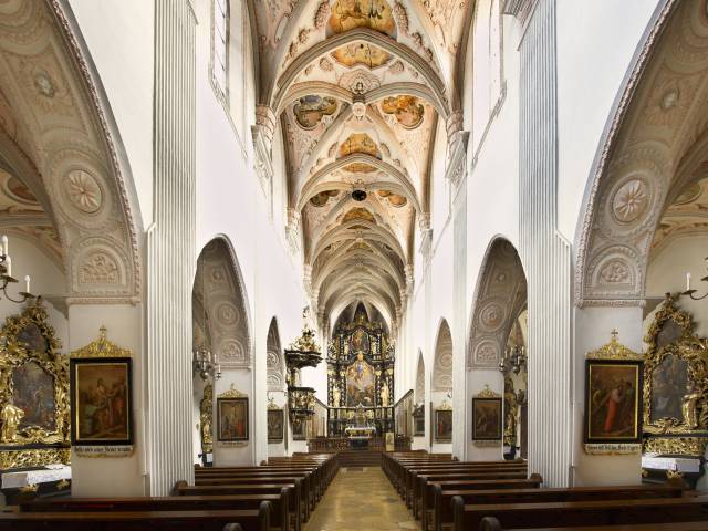 Kirche im Stift Seitenstetten im Mostviertel in Niederösterreich