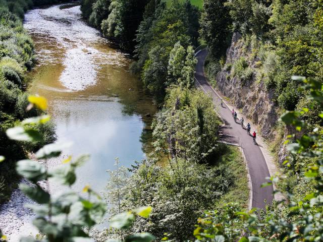 Cycling at the Ybbstalradweg