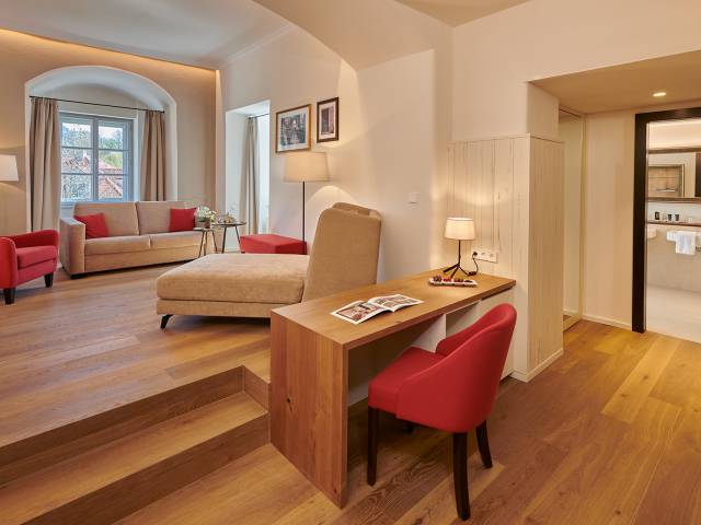 suite in the historical castle