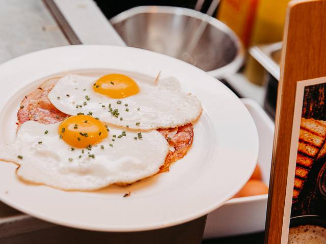 Spiegelei zum Frühstück