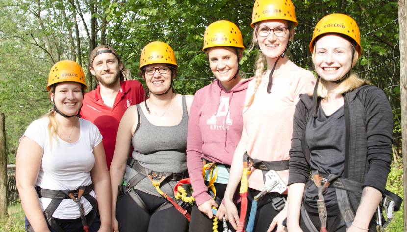 Teambuilding im Kletterwald Buchenberg