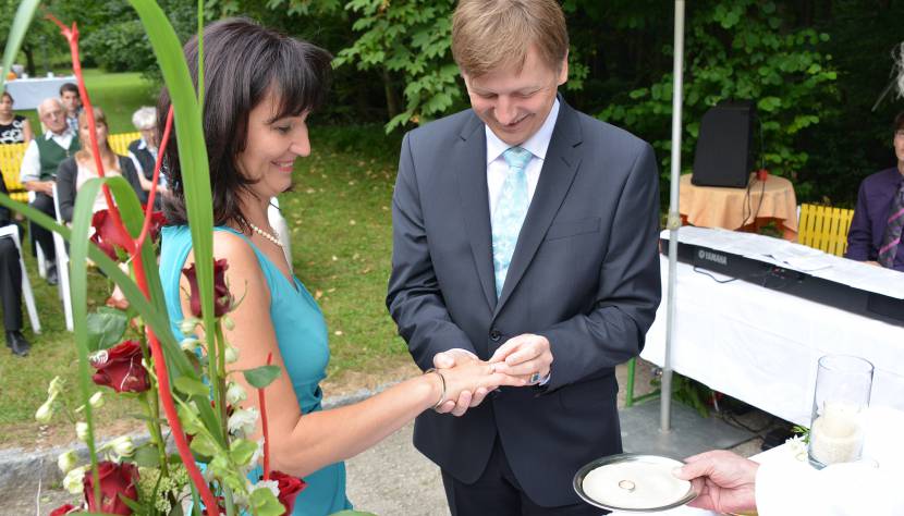 Silberhochzeit Ringe