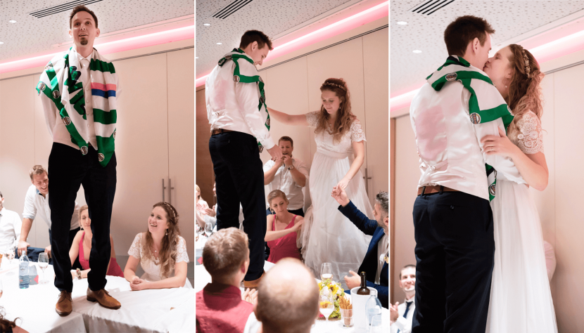 Brautstehlen und Gstanzl singen als Hochzeitsbrauch