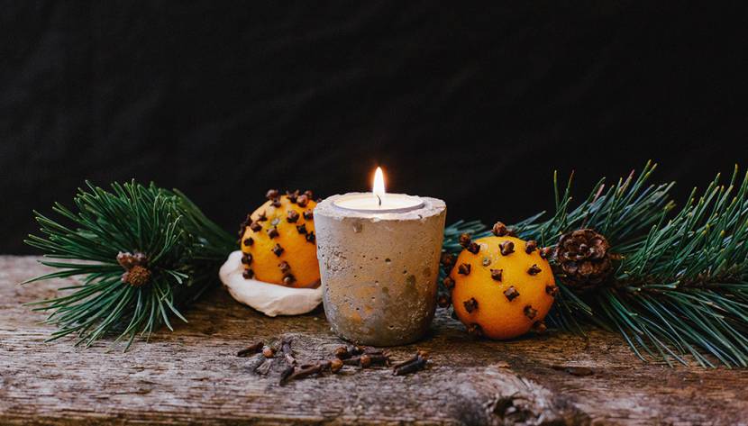 Kerze Weihnachtsduft