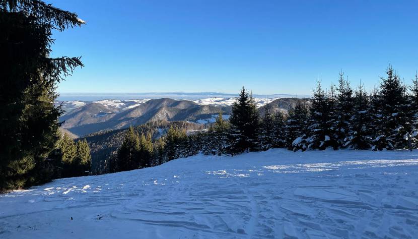 Aussicht Sonntagberg Skitour Forsteralm