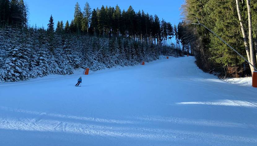 Abfahrt Skitour Forsteralm