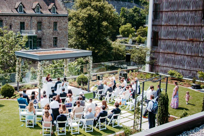 Hochzeit im Schlossgarten