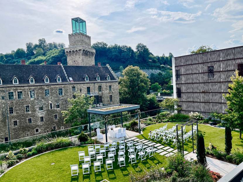 Hochzeitspavillon im Schlossgarten