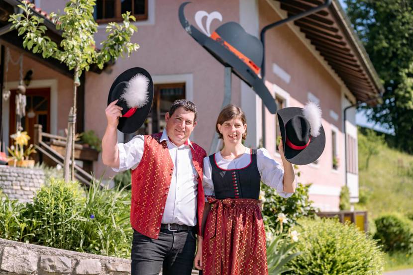 Daniela und August Frühwald beliefern das Schloss an der Eisenstrasse