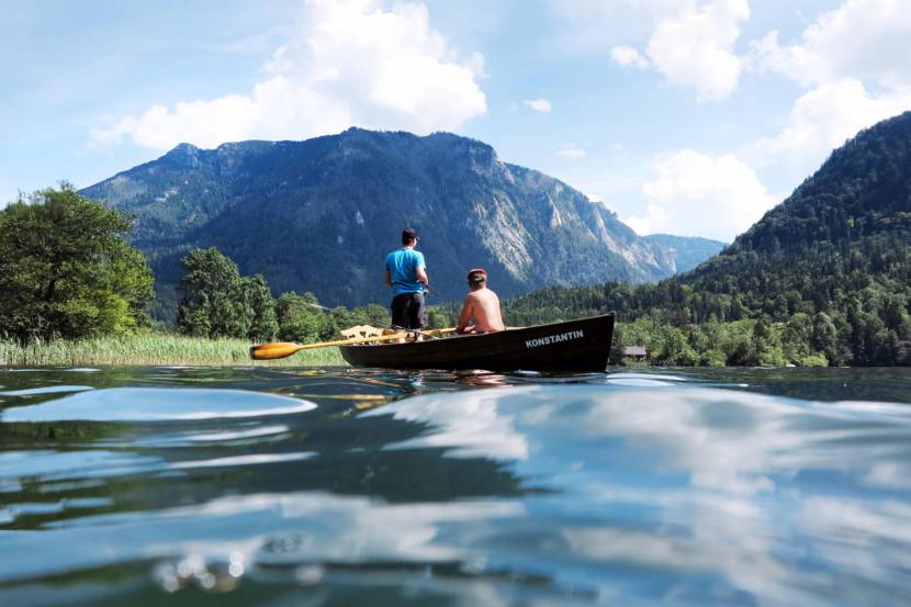 Bootfahren am Lunzer See