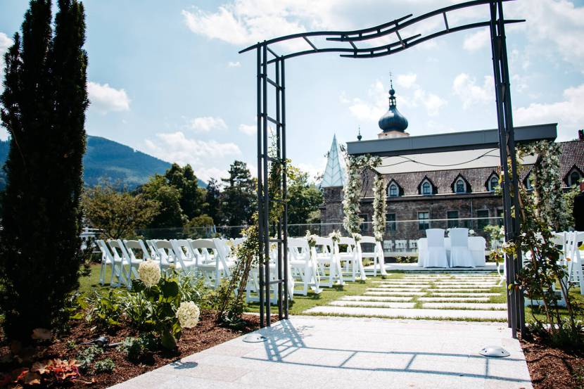 Hochzeit traumhafter Ausblick