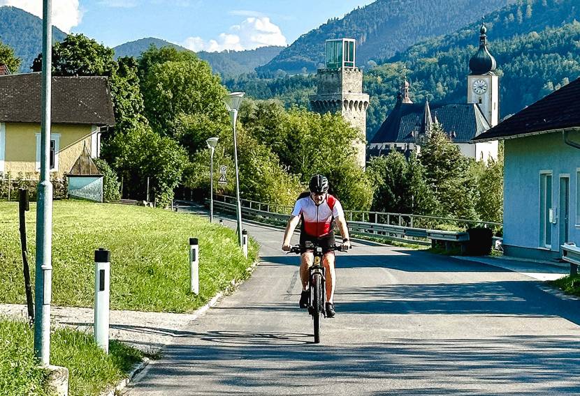 Auf zum Schobersberg: Mountainbiken mit spektakulärem Ausblick