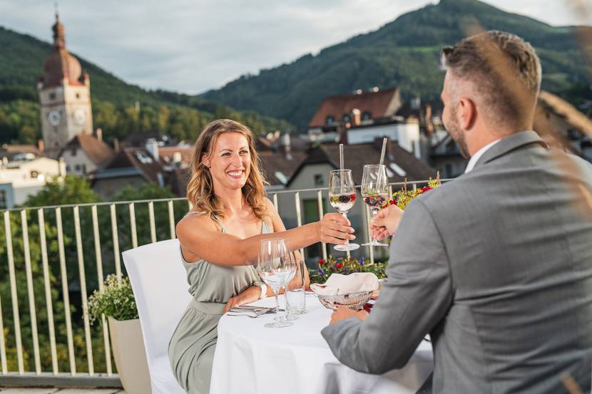 Candle Light Dinner im Schloss