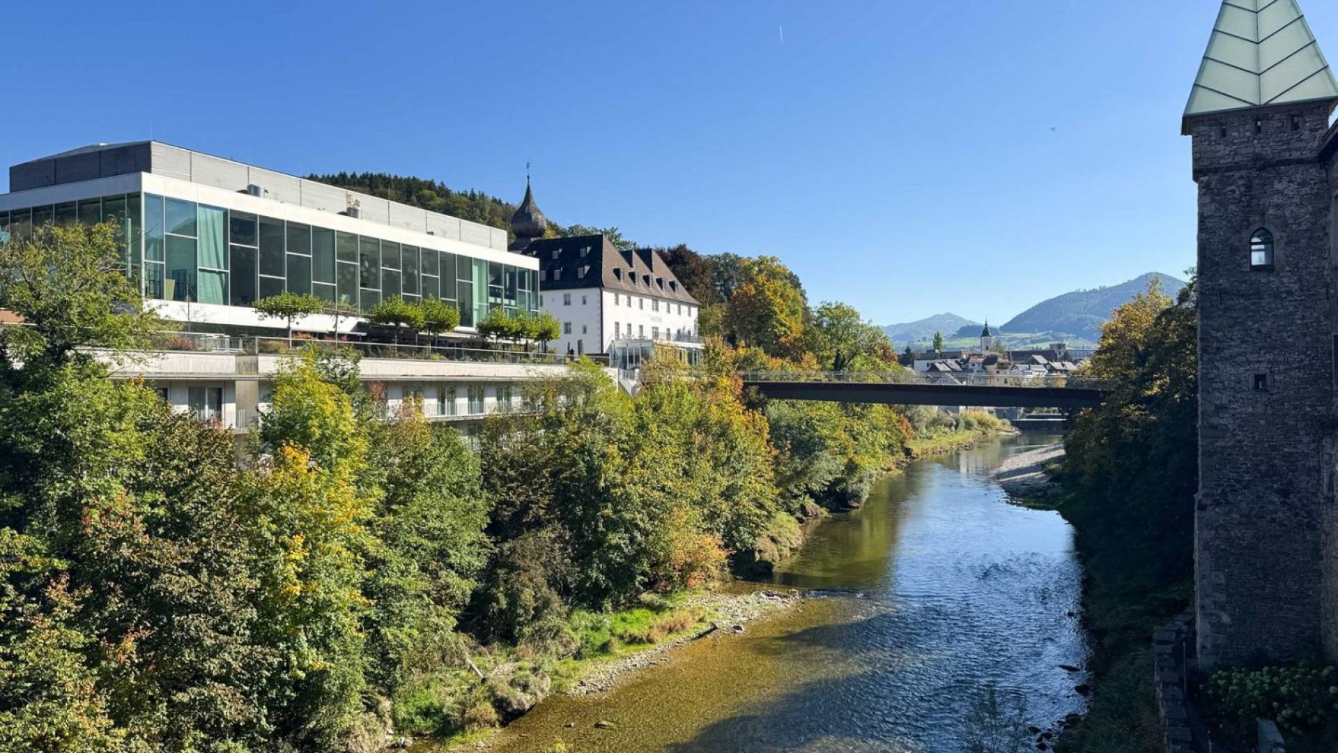 Schlosshotel im Herbst