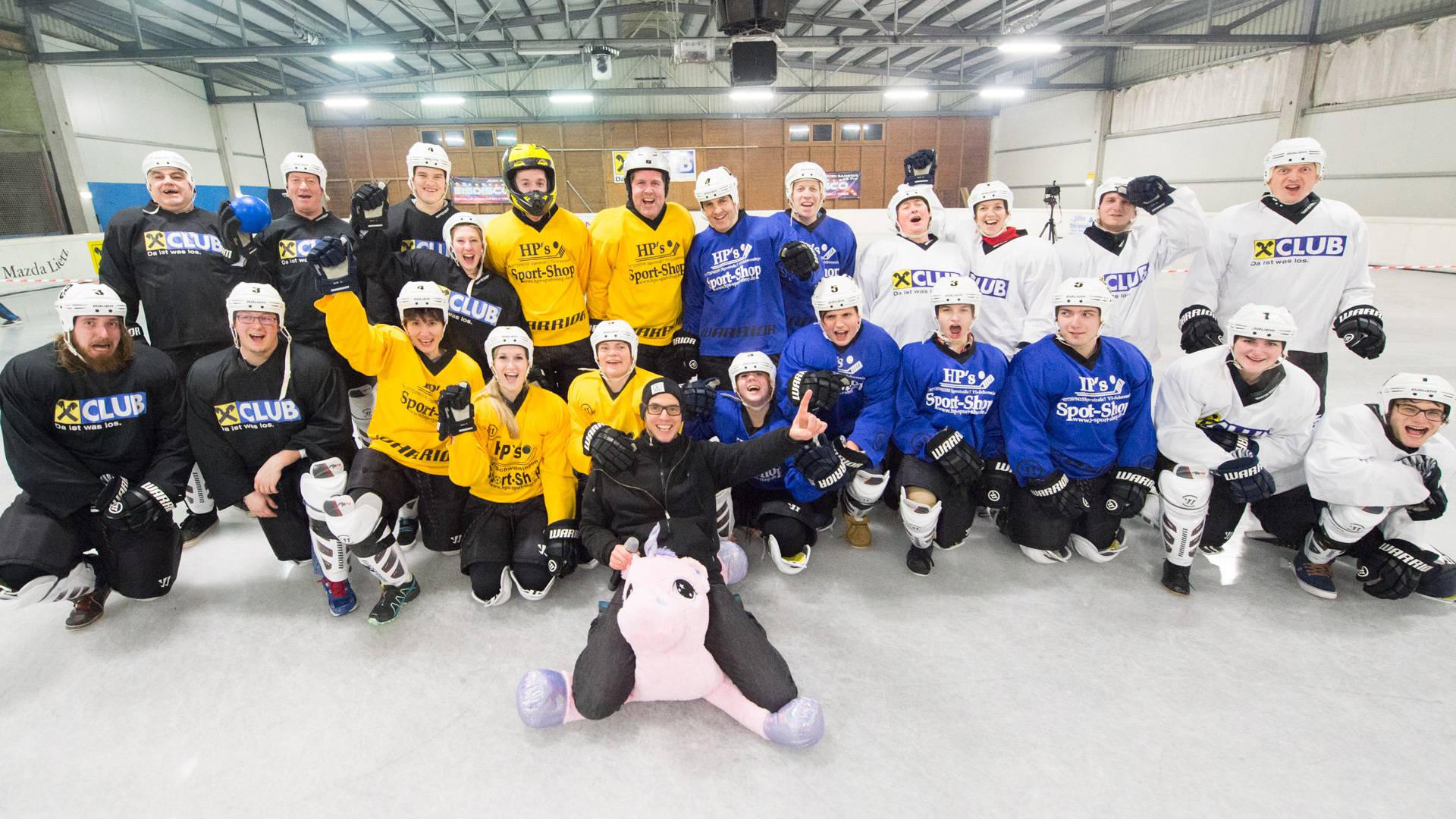 Eisfußball beim Event