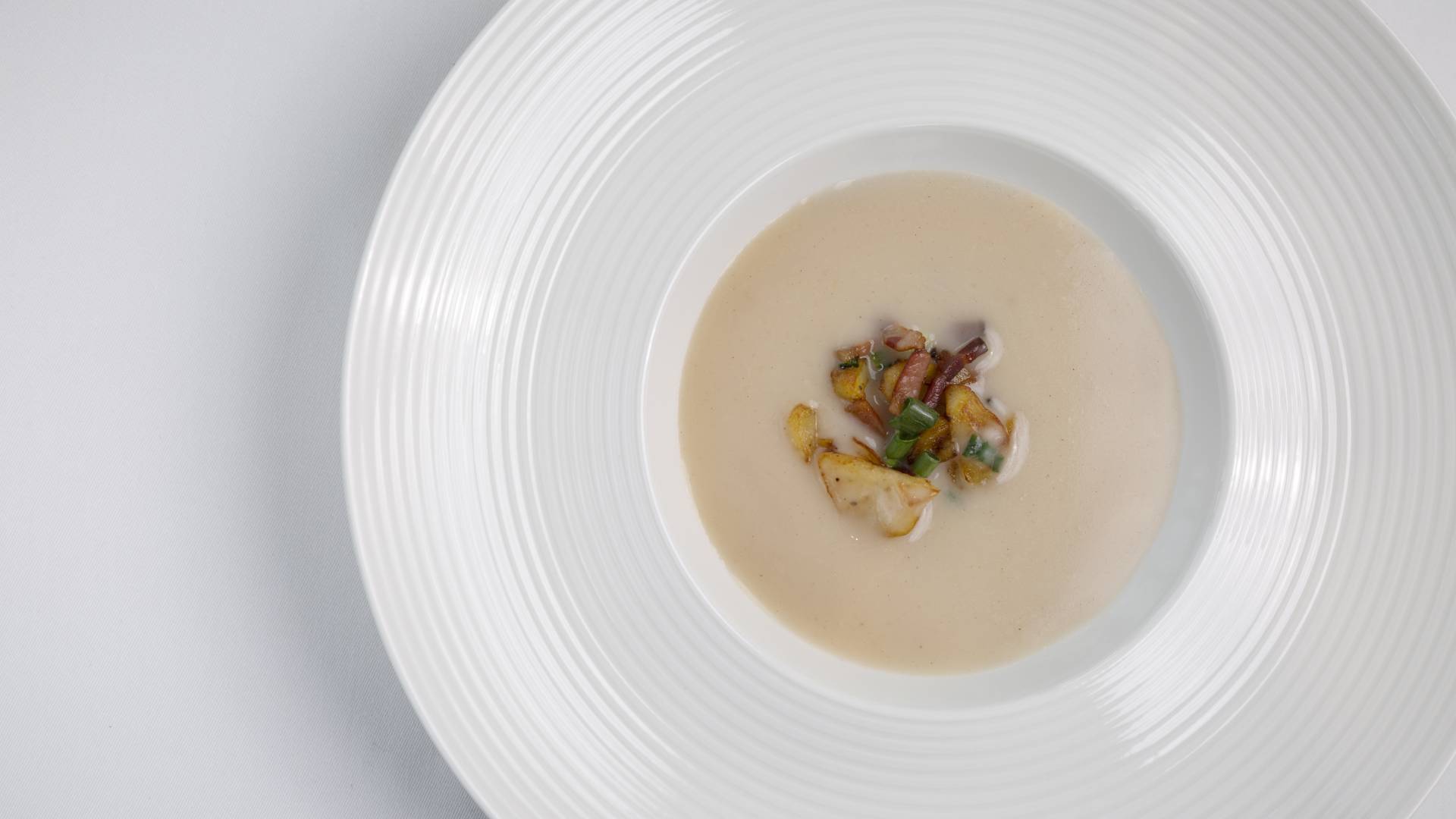 soup in the restaurant